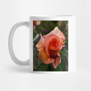 The Orange Rose with Dew Mug